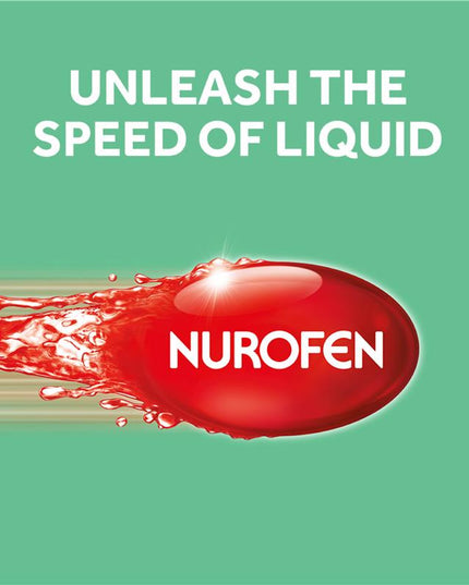 Nurofen Zavance Fast Pain Relief Liquid Capsules 200mg Ibuprofen 20 pack
