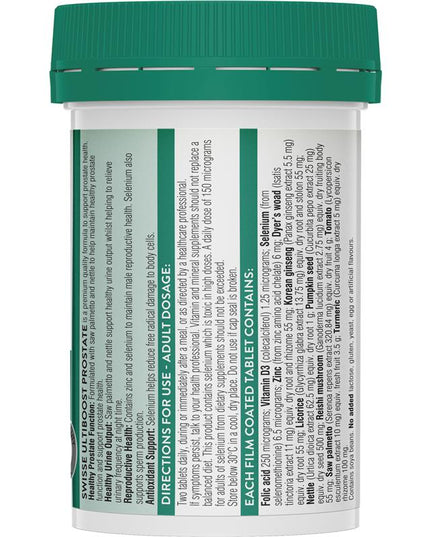 Swisse Ultiboost Prostate 50 Tablets