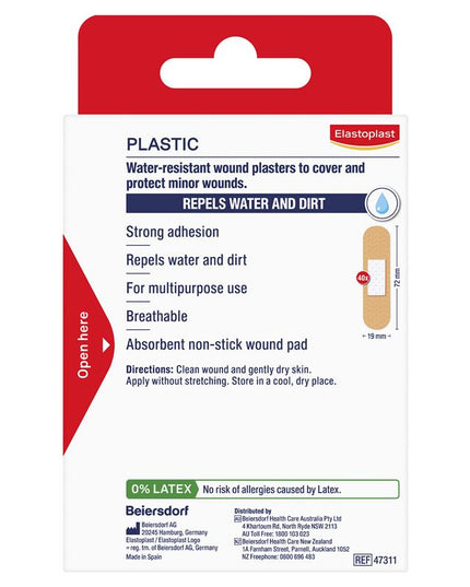 Elastoplast 47311 Plastic Strips 40