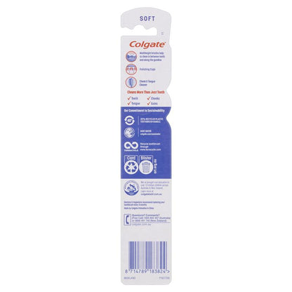 Colgate 360 Whole Mouth Clean Compact head Toothbrush Soft