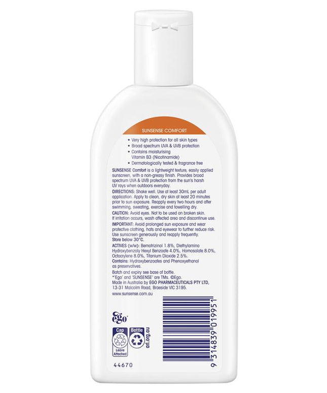 Ego Sunsense Comfort SPF 50+ 125ml