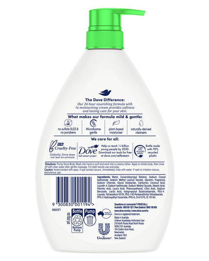 Dove Go Fresh Body Wash Fresh Touch 1L