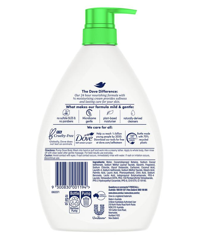 Dove Go Fresh Body Wash Fresh Touch 1L