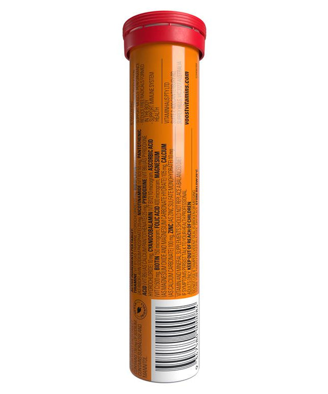 Voost Vitamin B+ Orange Performance Effervescent 20 Tablets