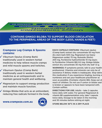 Crampeze 60 Capsules