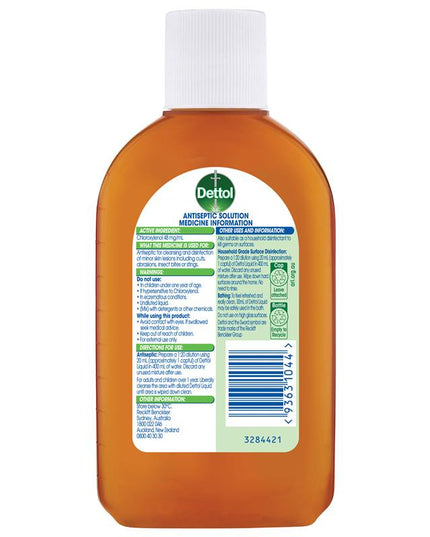 Dettol Antiseptic Antibacterial Disinfectant Liquid 250ml