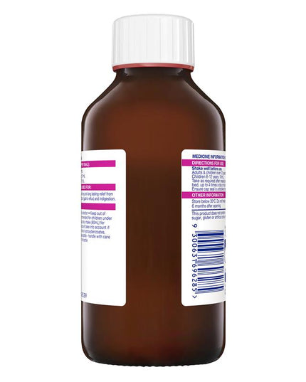 Gaviscon Dual Action Liquid Mixed Berry Flavour Heartburn and Indigestion Relief 300ml