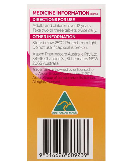 Coloxyl 50mg 100 Tablets Filmcoat