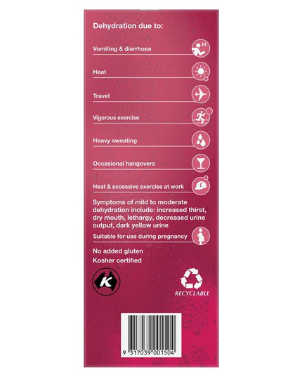 Hydralyte Electrolyte Ice Blocks Strawberry Kiwi 16