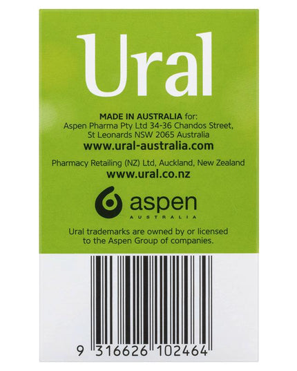 Ural Effervescent Powder Lemon 28 Sachets