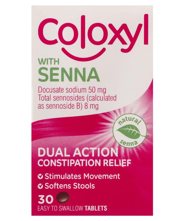 Coloxyl & Senna 30 Tablets