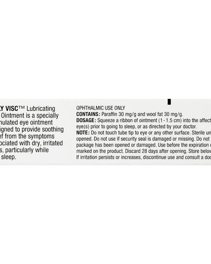 Polyvisc Eye Ointment 3.5g