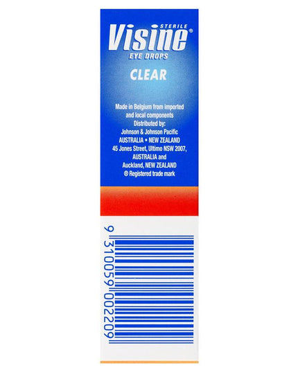 Visine Clear Eye Drops 15mL