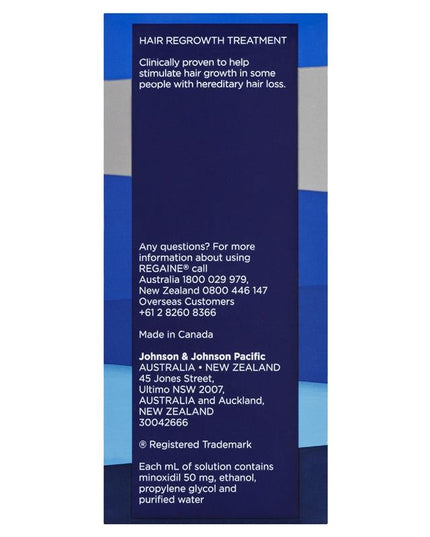Regaine Men's Extra Strength Minoxidil Hair Regrowth Treatment 4 x 60mL