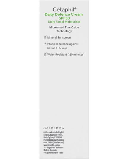 Cetaphil Daily Defence SPF50 50g