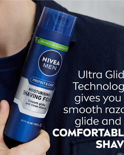 NIVEA MEN Protect & Care Shaving Foam Moisturising 200ml