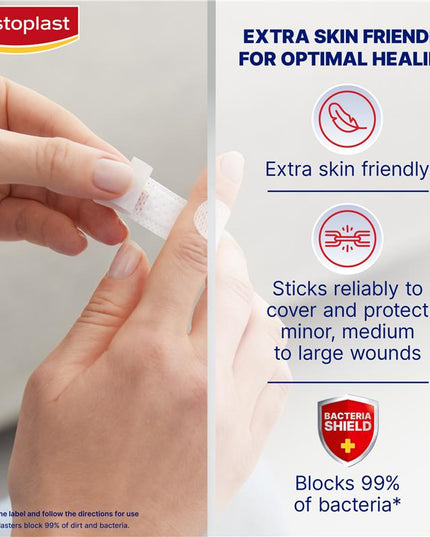 Elastoplast 46041 Sensitive Strips Assorted Pack 20
