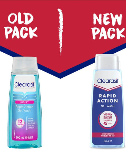 Clearasil Ultra Rapid Action Gel Face Wash 200 ml