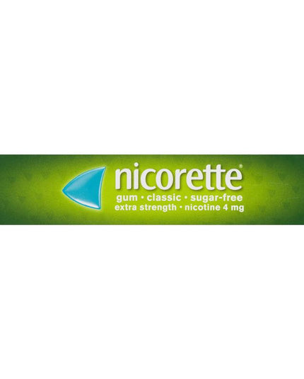 Nicorette Quit Smoking Extra Strength Nicotine Gum Classic 30 Pack