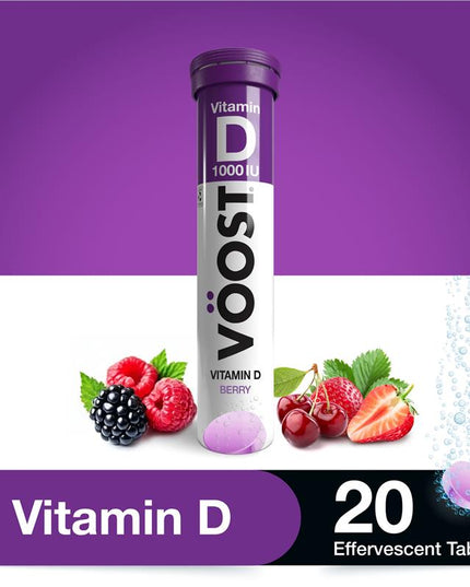 Voost Vitamin D Effervescent 20 Tablets