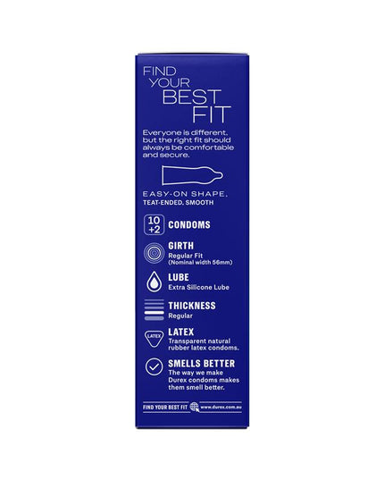 Durex Regular Condoms Original 10 Pack