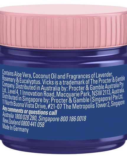 Vicks Baby Balsam Decongestant Chest Rub 50g