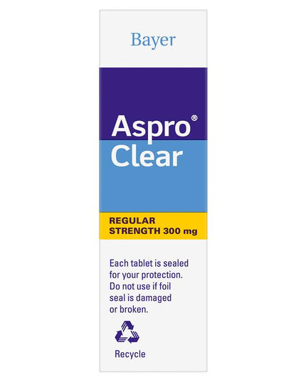 Aspro Clear Pain Relief 24 Soluble Tablets