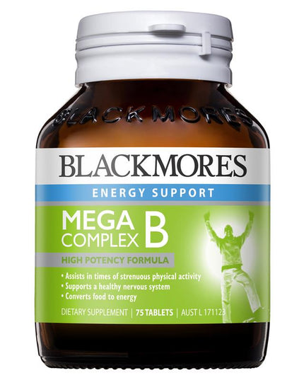 Blackmores Mega B Complex 75 Tablets