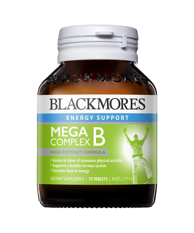 Blackmores Mega B Complex 75 Tablets