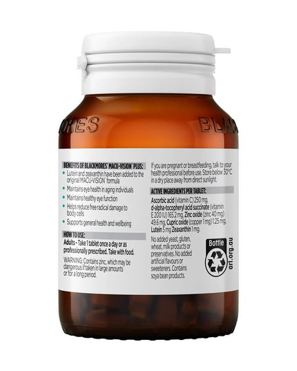 Blackmores Macu Vision Plus 60 Tablets