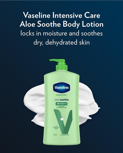 Vaseline Intensive Care Body Lotion Aloe Soothe 750ml