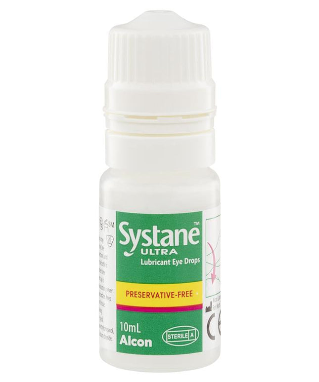 Systane Ultra Multi Dose Preservative Free Lubricant Eye Drops 10ml