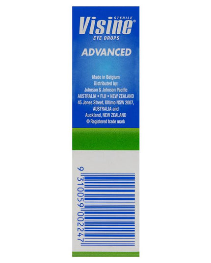 Visine Advanced Relief Eye Drops 15mL