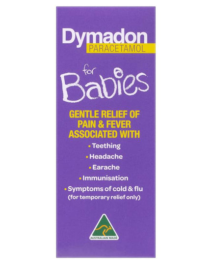 Dymadon for Babies Strawberry 1 Month - 2 Years 60ml