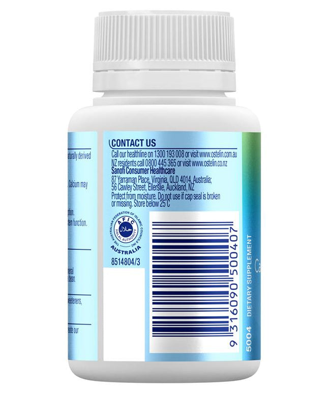 Ostelin Calcium & Vitamin D3 60 Tablets