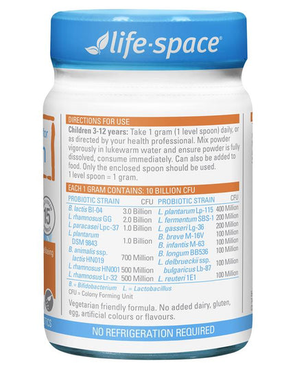 Life-Space Probiotic Powder For Children 60g