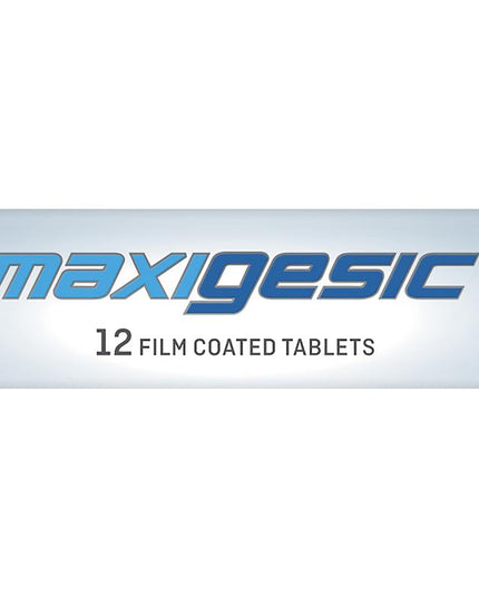 Maxigesic Double Action Combination Pain Relief 12 Tablets