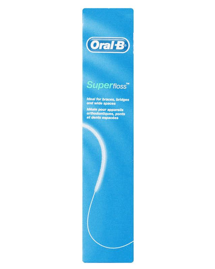 Oral B Superfloss Dental Floss Pre-Cut Strands 50 pack