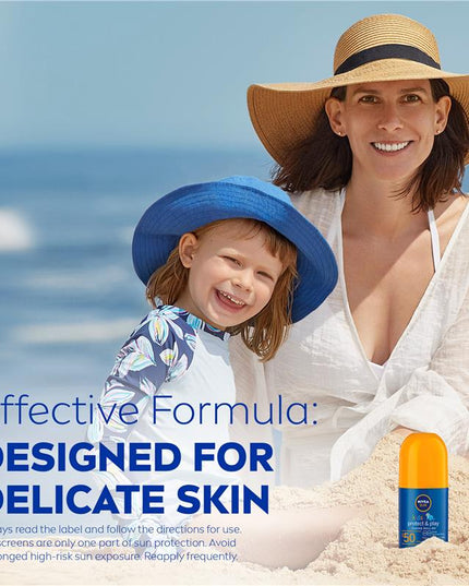 NIVEA Sun Kids Protect & Play SPF50 Sunscreen Roll On 65ml