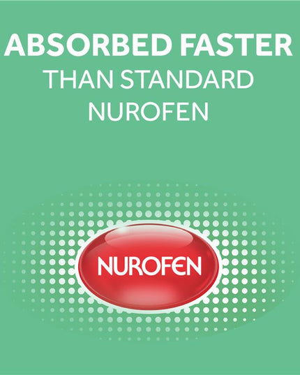 Nurofen Zavance Fast Pain Relief Liquid Capsules 200mg Ibuprofen 20 pack