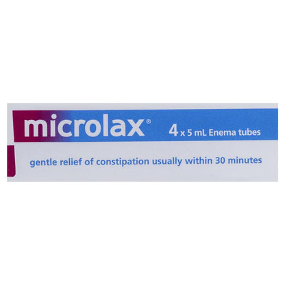 Microlax Enemas 5mL Pack 4