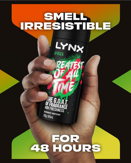 Lynx Deodorant Africa 165ml