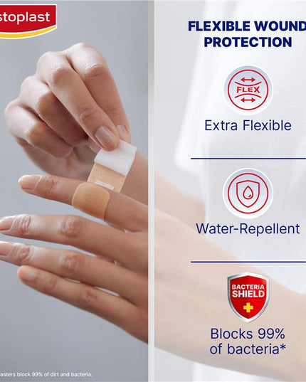 Elastoplast Flexible Fabric Strips 40 Pack