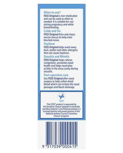 Fess Original Nasal Spray 75ml