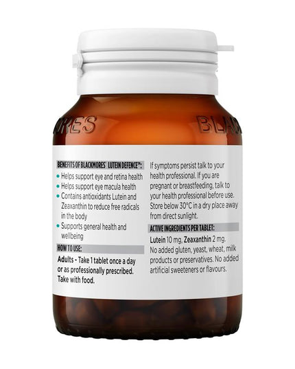 Blackmores Lutein Defence 60 Tablets