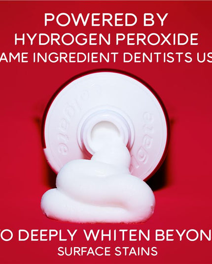 Colgate Toothpaste Optic White Luminous High Impact Teeth Whitening 85g