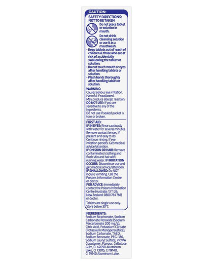 Polident Retainer and Mouthguard Cleanser 36 Tablets