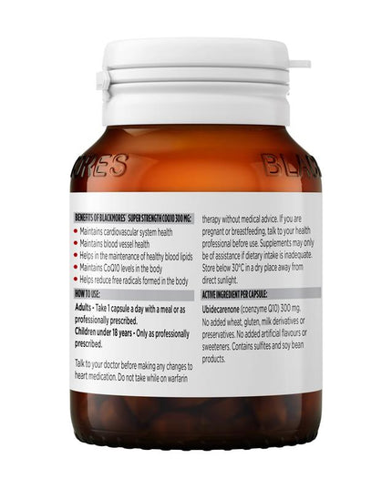 Blackmores Super Strength CoQ10 300mg 30 Capsules