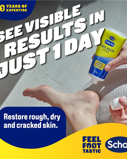 Scholl Eulactol Foot Heel Balm 200g - Rough Dry or Cracked Skin