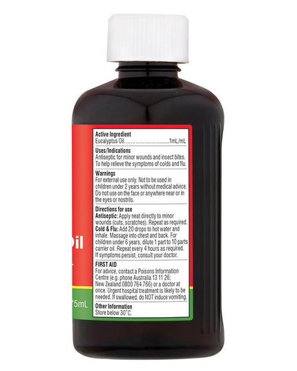 Bosisto's Eucalyptus Oil 175ml
